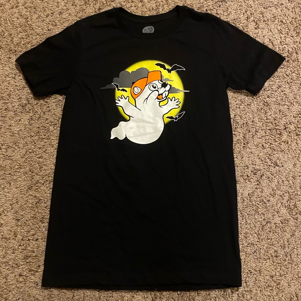 Bucee’s Halloween Glow in the Dark Tshirt Sz Adult Small